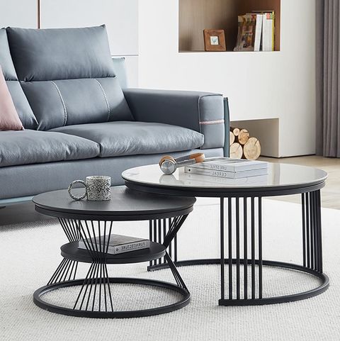 Image Gallery Of Modern Nesting Coffee Tables (View 8 Of 10 Photos) for How a Black Nesting Coffee Table Set Can Enhance Your Small Space